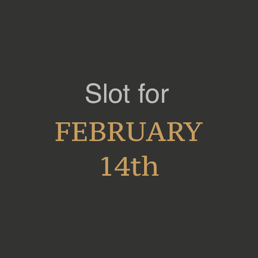 February 14th Sponsorship Slot