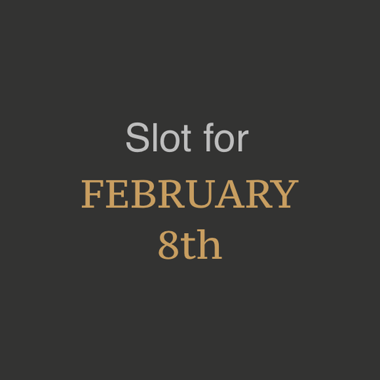 February 8th Sponsorship Slot